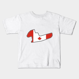 Toronto Street Circuit [flag] Kids T-Shirt